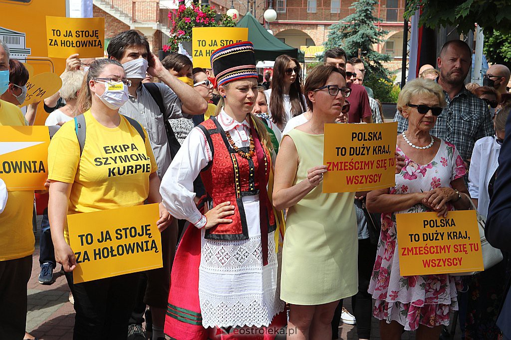 Spotkanie z kandydatem na prezydenta RP Szymonem Hołownią [20.06.2020] - zdjęcie #41 - eOstroleka.pl