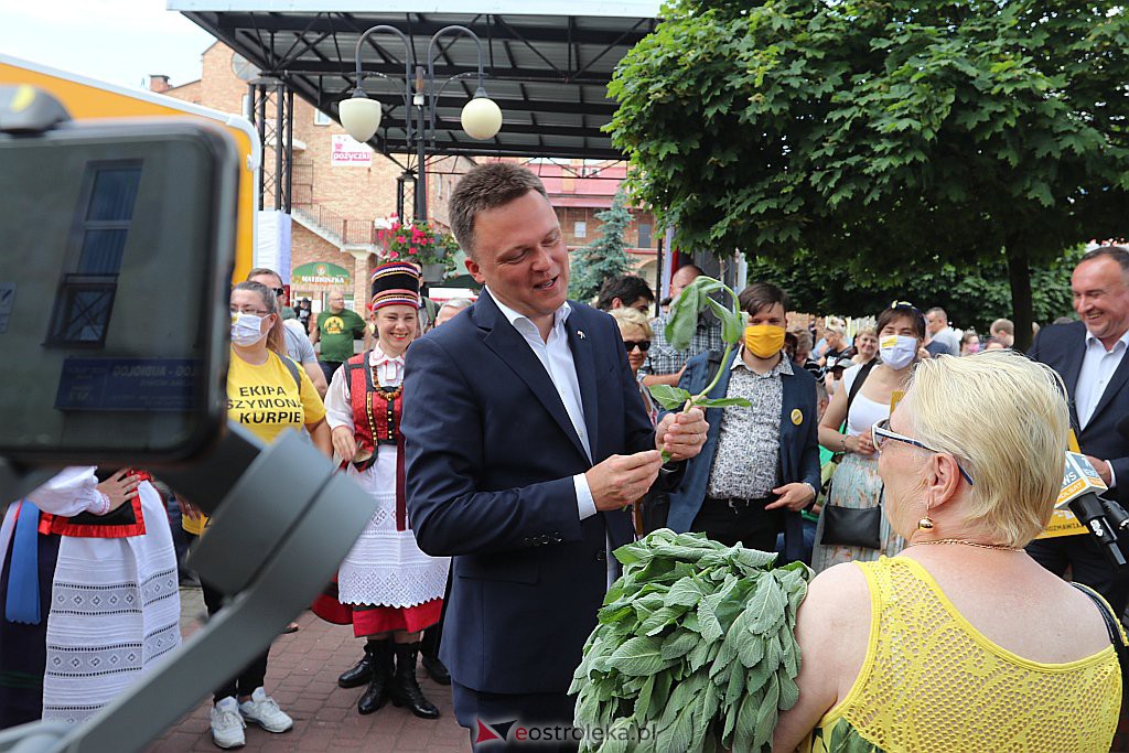 Spotkanie z kandydatem na prezydenta RP Szymonem Hołownią [20.06.2020] - zdjęcie #39 - eOstroleka.pl