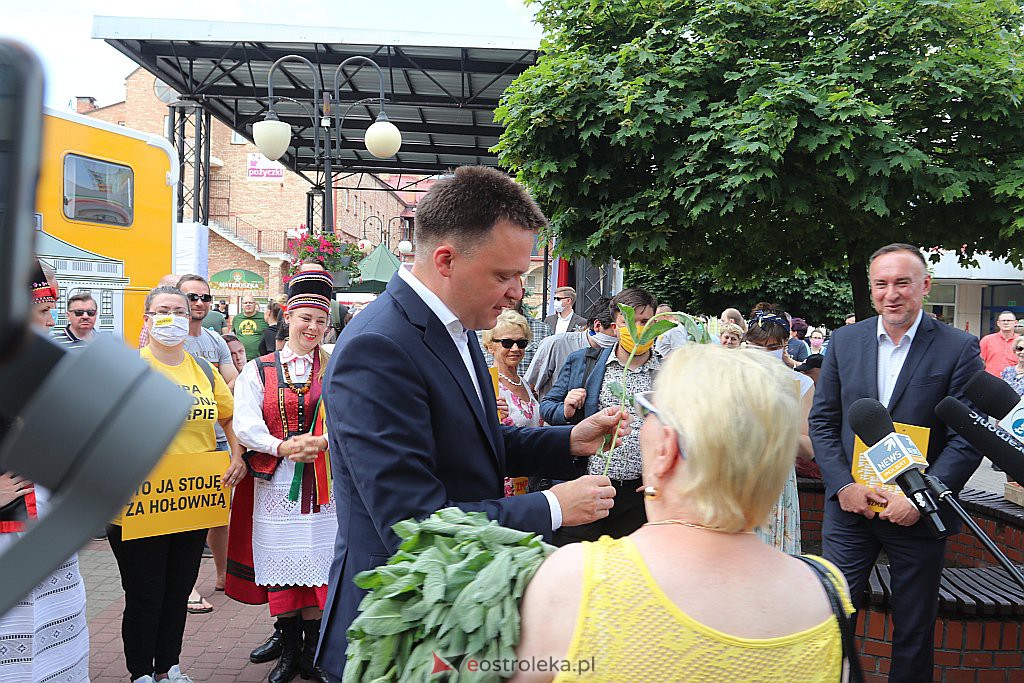 Spotkanie z kandydatem na prezydenta RP Szymonem Hołownią [20.06.2020] - zdjęcie #38 - eOstroleka.pl