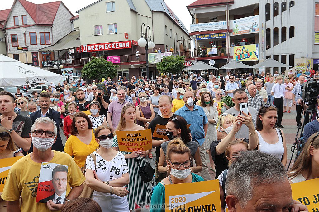 Spotkanie z kandydatem na prezydenta RP Szymonem Hołownią [20.06.2020] - zdjęcie #32 - eOstroleka.pl