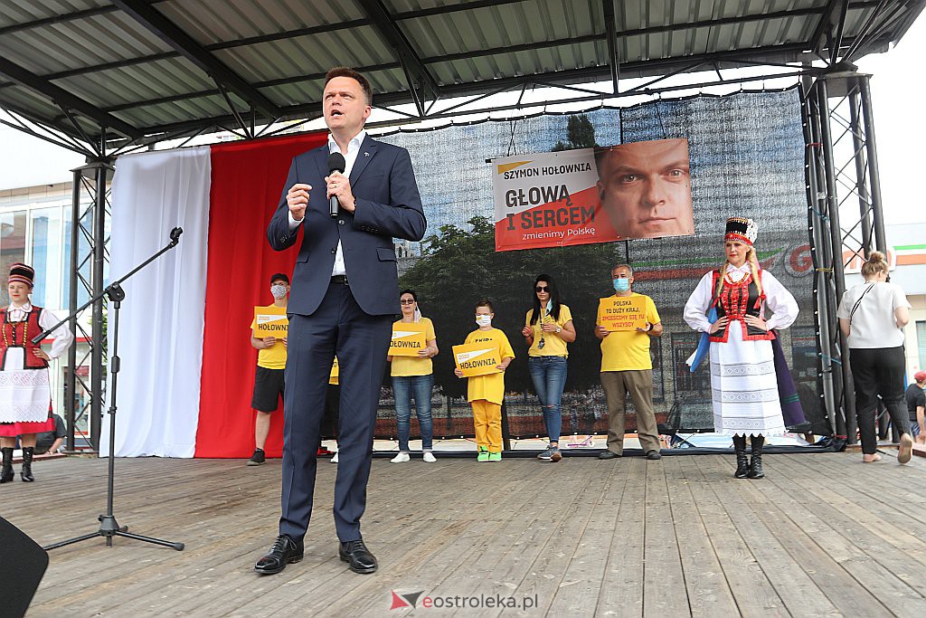 Spotkanie z kandydatem na prezydenta RP Szymonem Hołownią [20.06.2020] - zdjęcie #29 - eOstroleka.pl