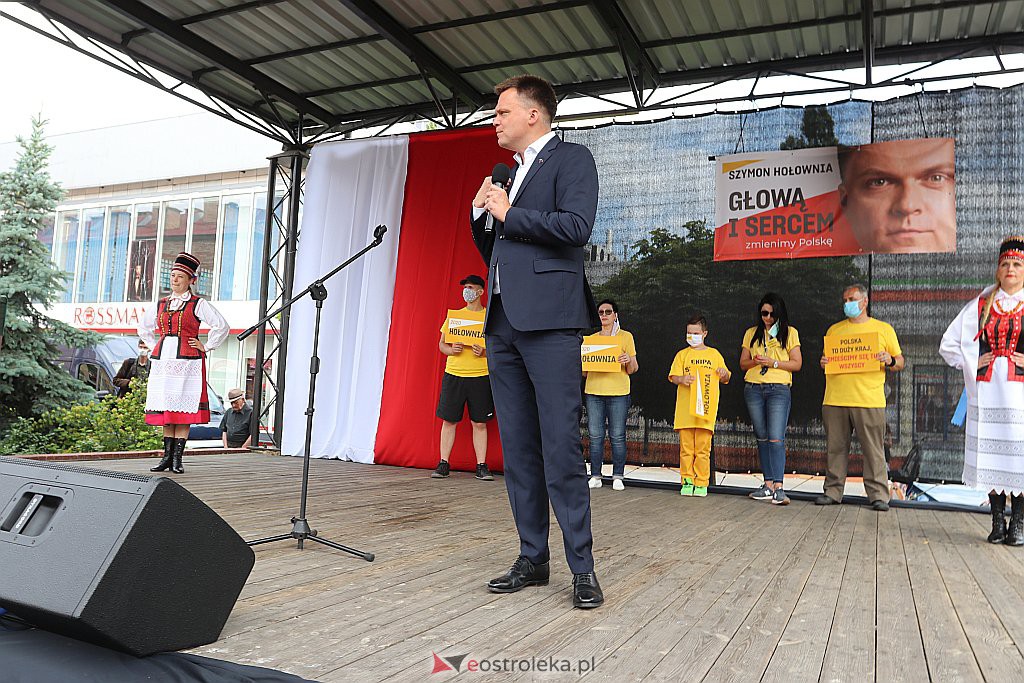 Spotkanie z kandydatem na prezydenta RP Szymonem Hołownią [20.06.2020] - zdjęcie #28 - eOstroleka.pl