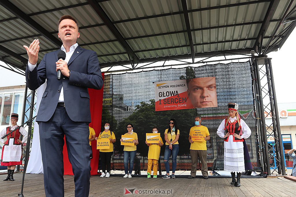 Spotkanie z kandydatem na prezydenta RP Szymonem Hołownią [20.06.2020] - zdjęcie #26 - eOstroleka.pl