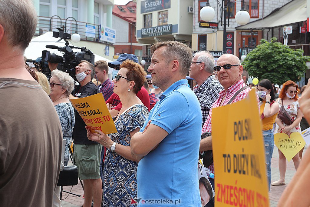 Spotkanie z kandydatem na prezydenta RP Szymonem Hołownią [20.06.2020] - zdjęcie #10 - eOstroleka.pl