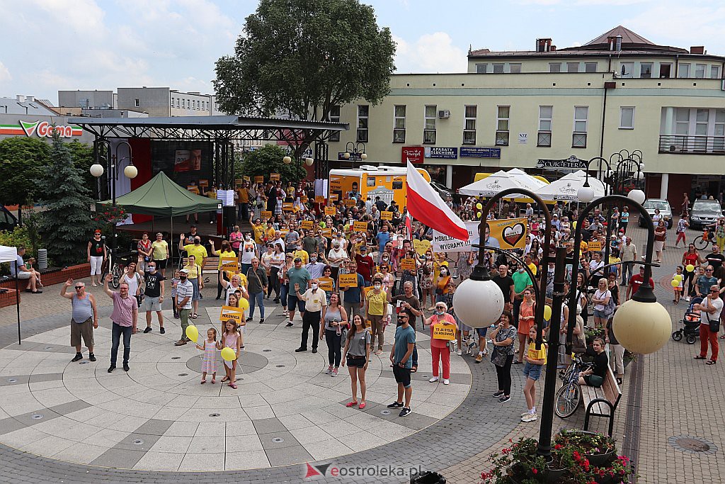 Spotkanie z kandydatem na prezydenta RP Szymonem Hołownią [20.06.2020] - zdjęcie #3 - eOstroleka.pl