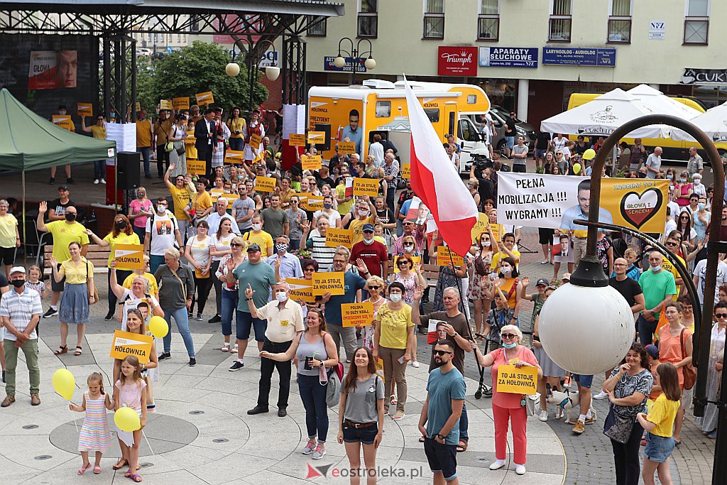 Spotkanie z kandydatem na prezydenta RP Szymonem Hołownią [20.06.2020] - zdjęcie #2 - eOstroleka.pl