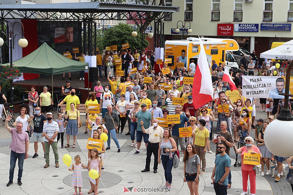 Spotkanie z kandydatem na prezydenta RP Szymonem Hołownią [20.06.2020] - zdjęcie #1 - eOstroleka.pl