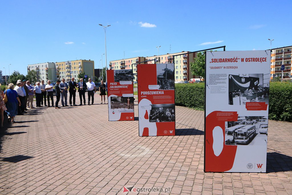 „Tu rodziła się Solidarność” – oficjalne otwarcie wystawy w Ostrołęce [01.07.2020] - zdjęcie #3 - eOstroleka.pl