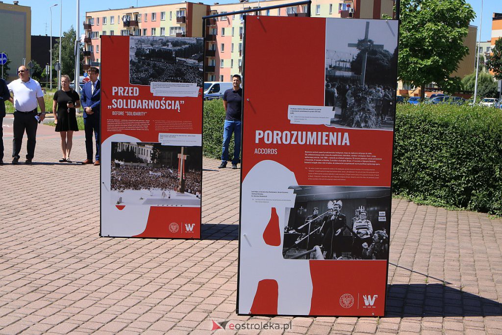 „Tu rodziła się Solidarność” – oficjalne otwarcie wystawy w Ostrołęce [01.07.2020] - zdjęcie #5 - eOstroleka.pl