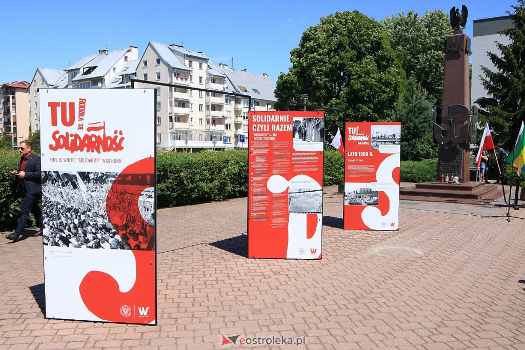 „Tu rodziła się Solidarność” – oficjalne otwarcie wystawy w Ostrołęce [01.07.2020] - zdjęcie #9 - eOstroleka.pl