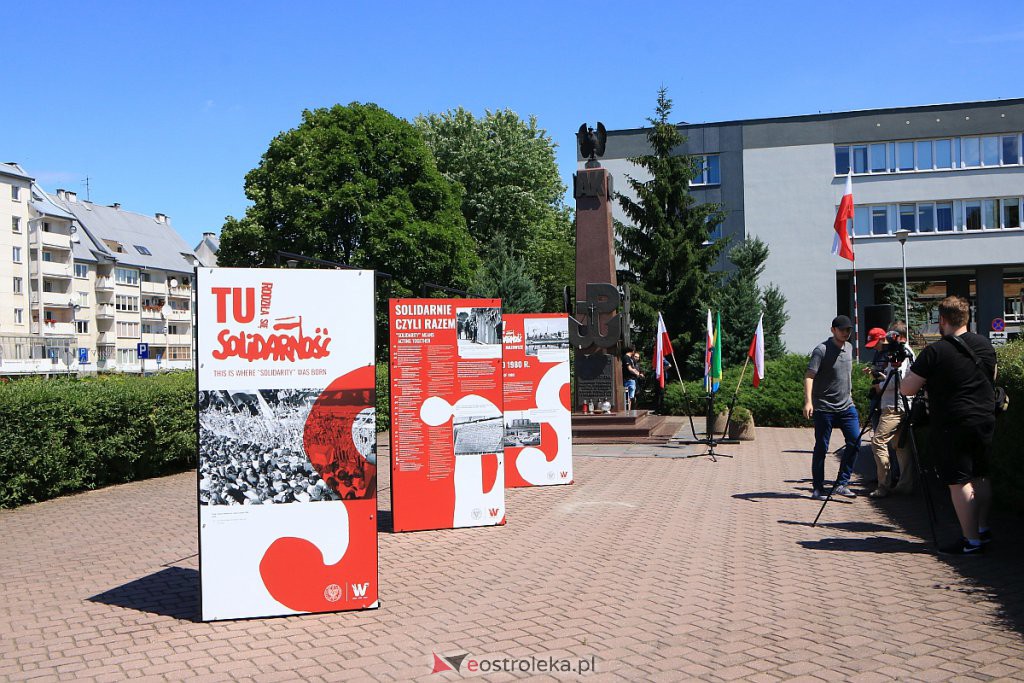 „Tu rodziła się Solidarność” – oficjalne otwarcie wystawy w Ostrołęce [01.07.2020] - zdjęcie #10 - eOstroleka.pl