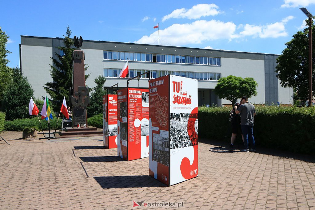 „Tu rodziła się Solidarność” – oficjalne otwarcie wystawy w Ostrołęce [01.07.2020] - zdjęcie #12 - eOstroleka.pl