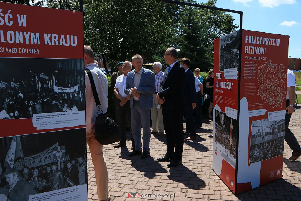 „Tu rodziła się Solidarność” – oficjalne otwarcie wystawy w Ostrołęce [01.07.2020] - zdjęcie #16 - eOstroleka.pl