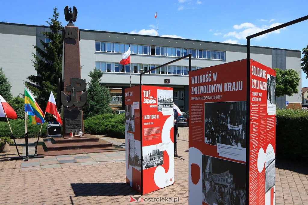 „Tu rodziła się Solidarność” – oficjalne otwarcie wystawy w Ostrołęce [01.07.2020] - zdjęcie #29 - eOstroleka.pl
