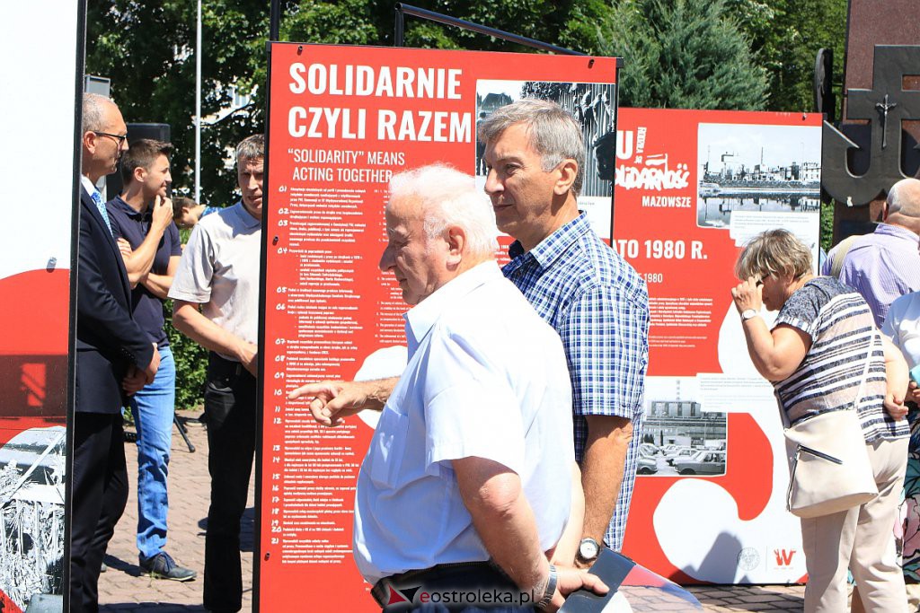 „Tu rodziła się Solidarność” – oficjalne otwarcie wystawy w Ostrołęce [01.07.2020] - zdjęcie #48 - eOstroleka.pl
