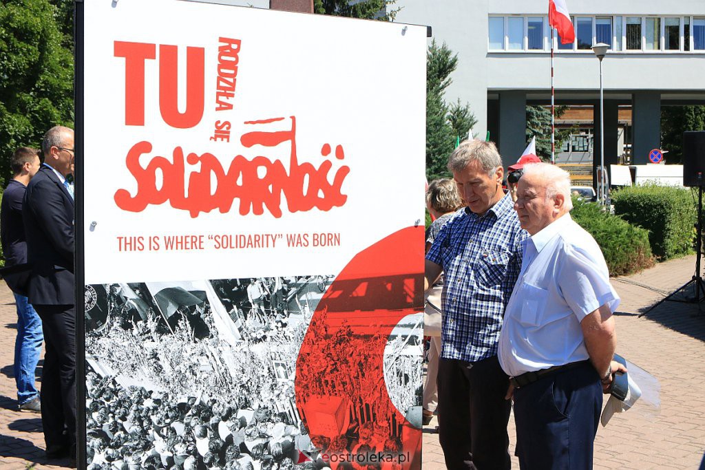 „Tu rodziła się Solidarność” – oficjalne otwarcie wystawy w Ostrołęce [01.07.2020] - zdjęcie #49 - eOstroleka.pl