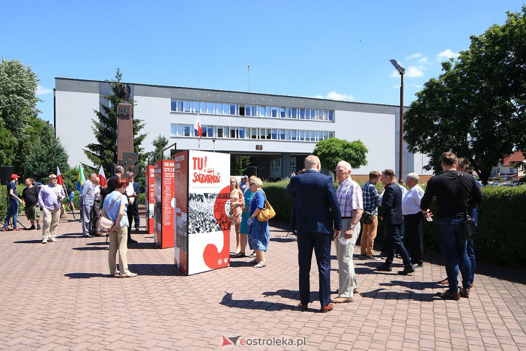 „Tu rodziła się Solidarność” – oficjalne otwarcie wystawy w Ostrołęce [01.07.2020] - zdjęcie #51 - eOstroleka.pl