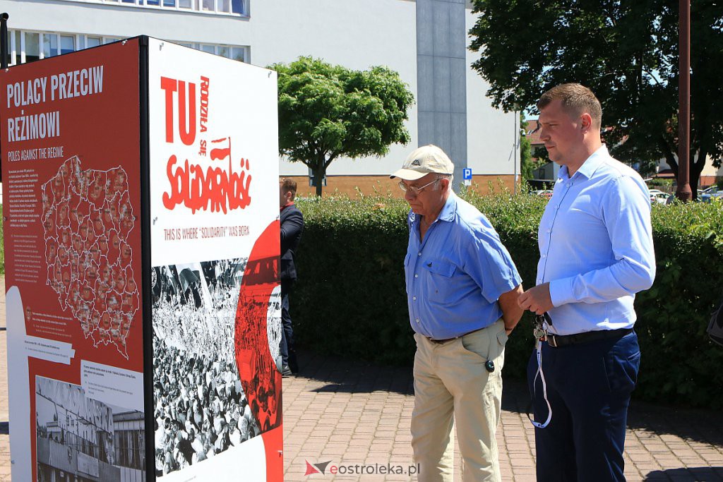 „Tu rodziła się Solidarność” – oficjalne otwarcie wystawy w Ostrołęce [01.07.2020] - zdjęcie #53 - eOstroleka.pl