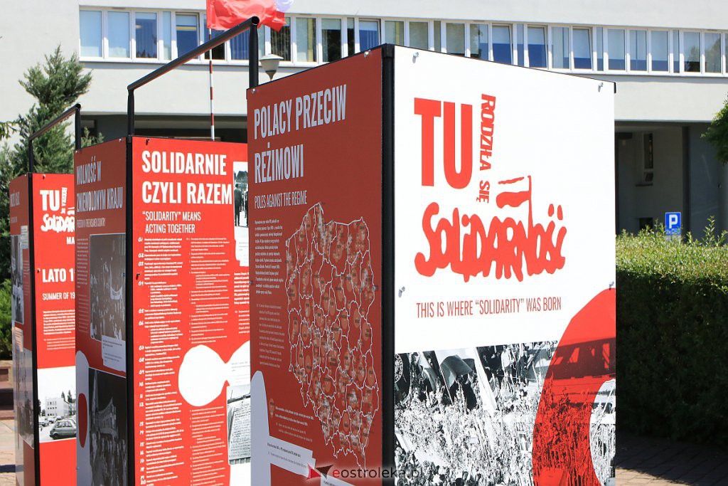 „Tu rodziła się Solidarność” – oficjalne otwarcie wystawy w Ostrołęce [01.07.2020] - zdjęcie #55 - eOstroleka.pl