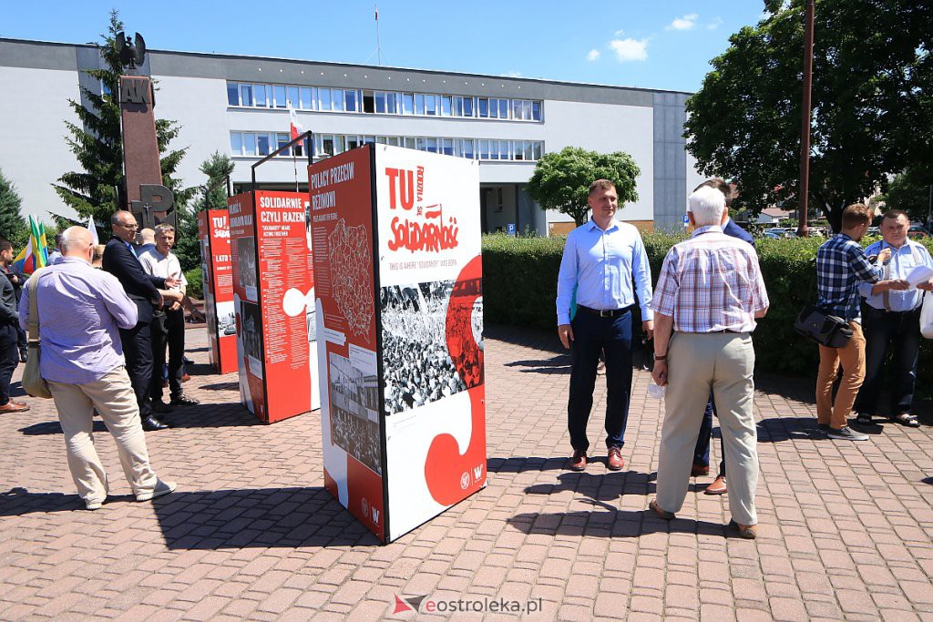 „Tu rodziła się Solidarność” – oficjalne otwarcie wystawy w Ostrołęce [01.07.2020] - zdjęcie #56 - eOstroleka.pl