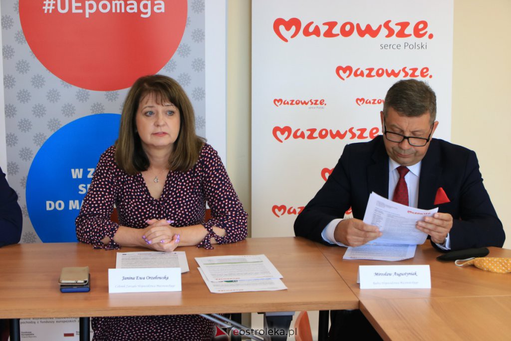 Konferencja prasowa w delegaturze UMWM w Ostrołęce [02.07.2020] - zdjęcie #4 - eOstroleka.pl