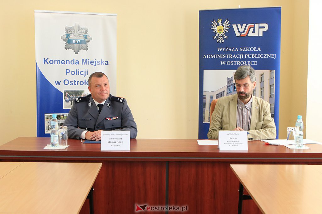 Podpisanie porozumiena WSAP i KMP w Ostrołęce [09.07.2020] - zdjęcie #5 - eOstroleka.pl