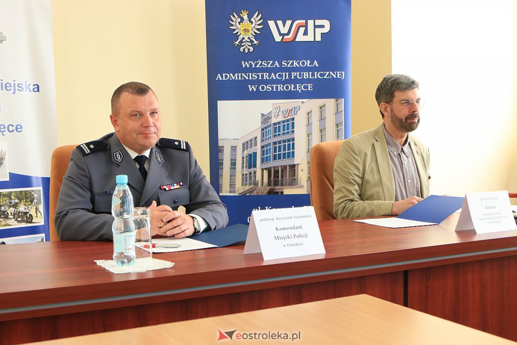 Podpisanie porozumiena WSAP i KMP w Ostrołęce [09.07.2020] - zdjęcie #8 - eOstroleka.pl