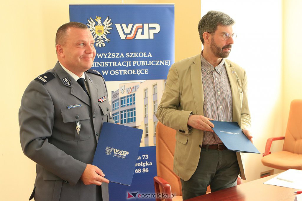 Podpisanie porozumiena WSAP i KMP w Ostrołęce [09.07.2020] - zdjęcie #12 - eOstroleka.pl