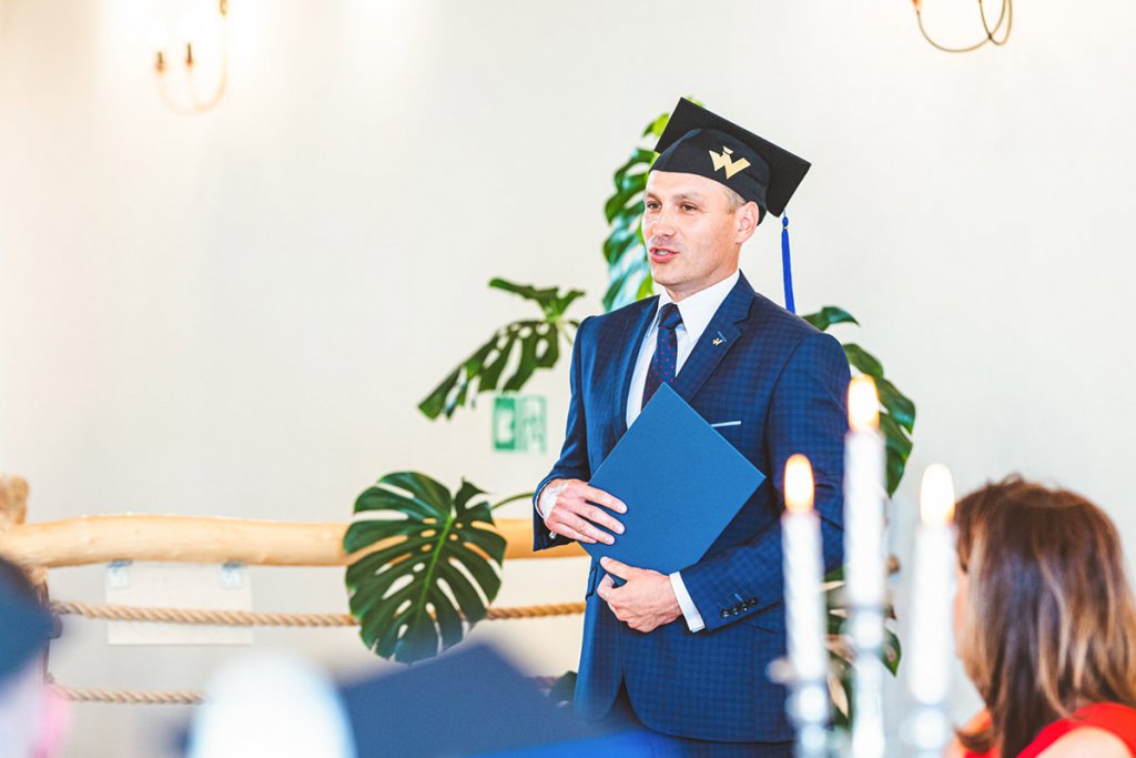 Graduacja absolwentów MBA w Ostrołęce - fot. Kinga Skalik [3.07.2020] - zdjęcie #4 - eOstroleka.pl