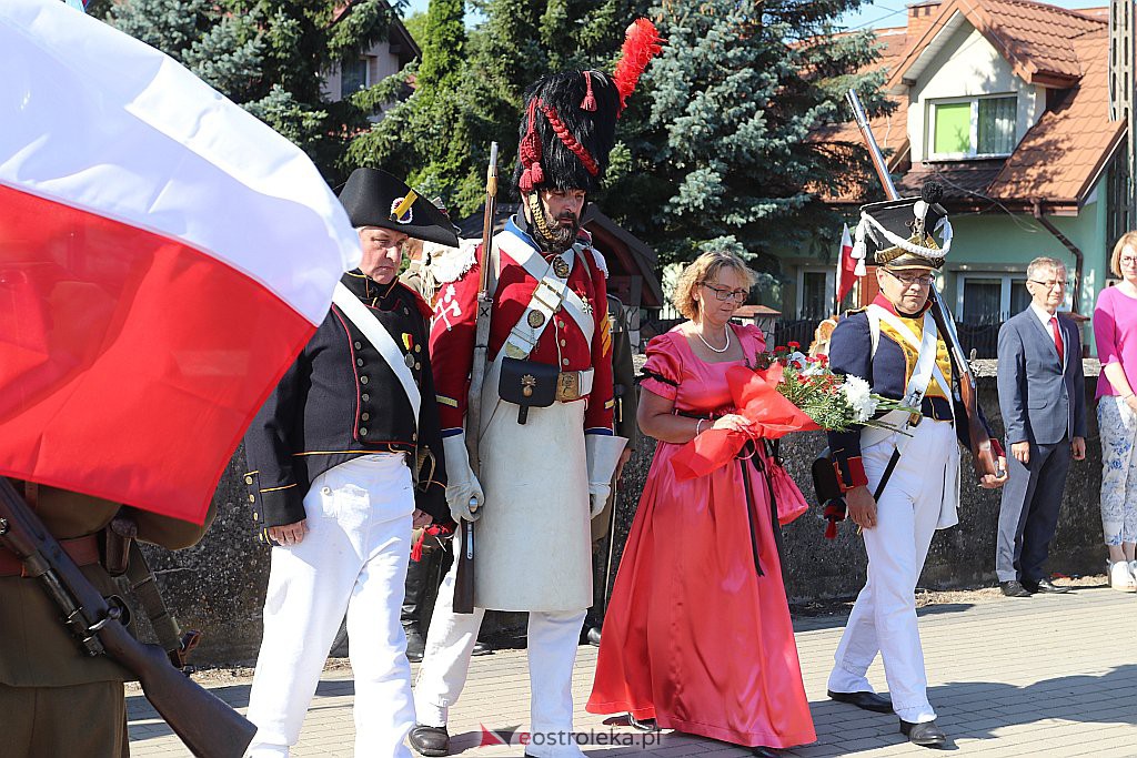 Święto Wojska Polskiego - uroczystości na cmentarzu parafialnym [15.08.2020] - zdjęcie #22 - eOstroleka.pl