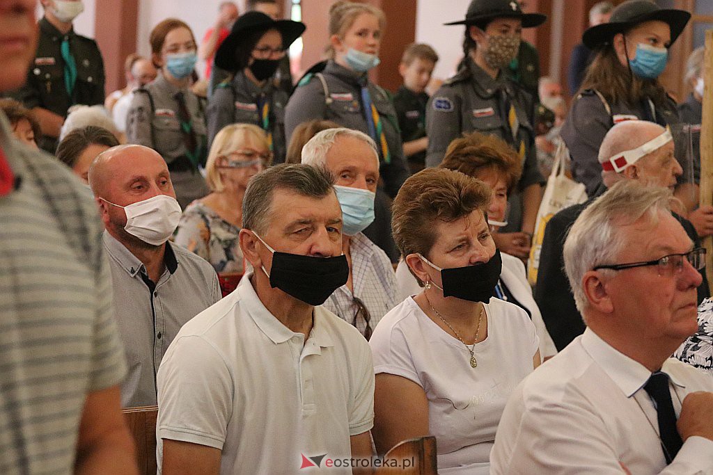 Święto Wojska Polskiego - msza święta [15.08.2020] - zdjęcie #6 - eOstroleka.pl