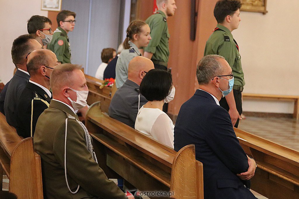 Święto Wojska Polskiego - msza święta [15.08.2020] - zdjęcie #4 - eOstroleka.pl