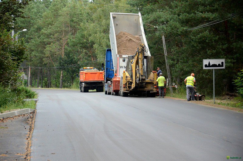 Trwa przebudowa drogi Chudek – Baranowo [31.08.2020] - zdjęcie #10 - eOstroleka.pl