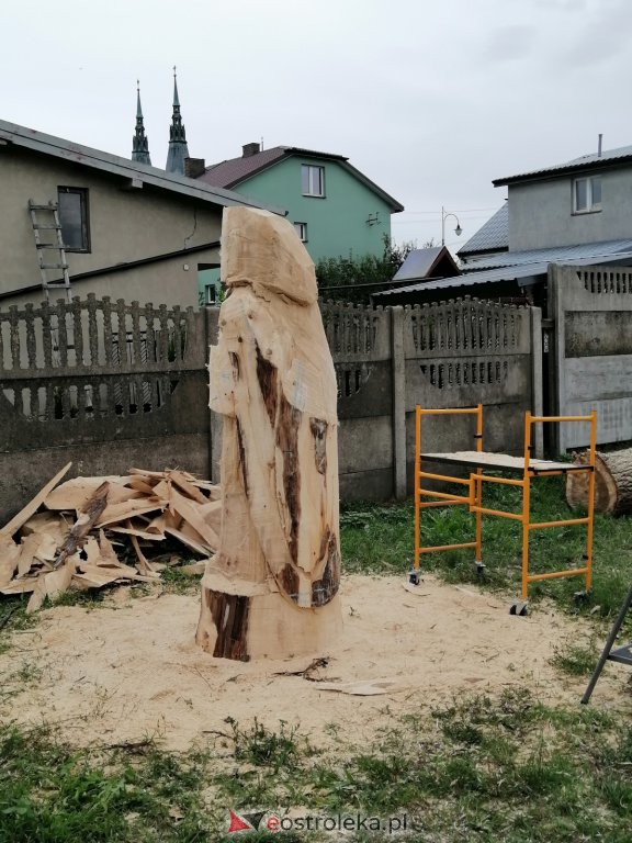 Plener rzeźbiarski w Rzekuniu [02.09.2020] - zdjęcie #8 - eOstroleka.pl