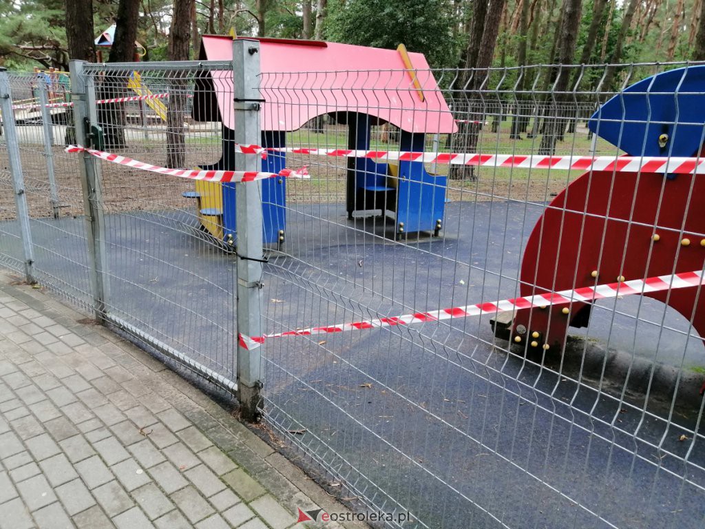 W parku na osiedlu Bursztynowym runęło drzewo. Zamknięto plac zabaw [03.09.2020] - zdjęcie #7 - eOstroleka.pl