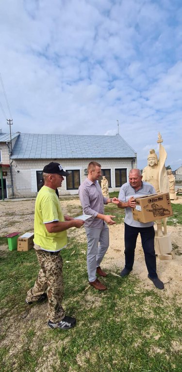 Zakończenie pleneru rzeźbiarskiego w Rzekuniu [05.09.2020] - zdjęcie #10 - eOstroleka.pl