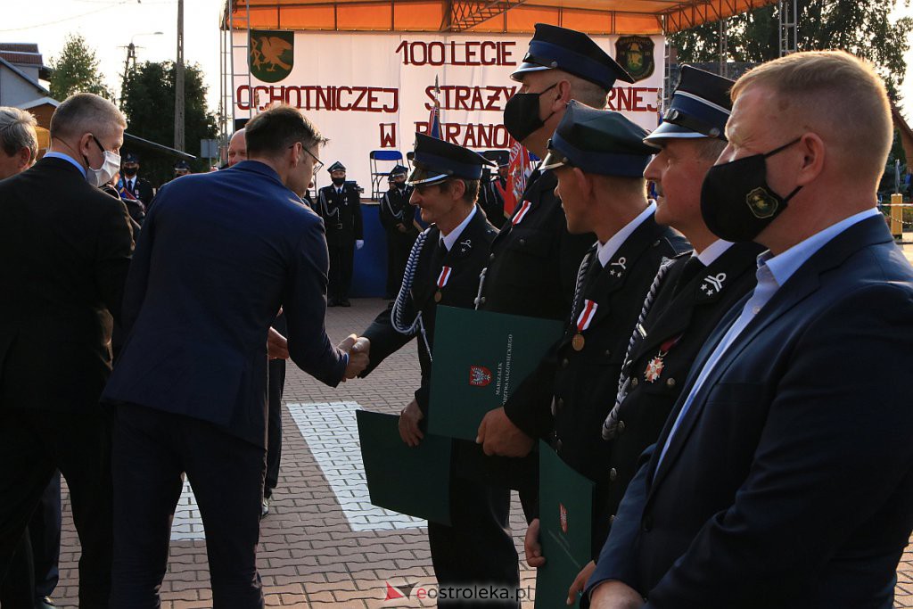 100. urodziny OSP w Baranowie. Odznaczenia, prezenty i koncert gwiazdy disco polo [12.09.2020] - zdjęcie #111 - eOstroleka.pl