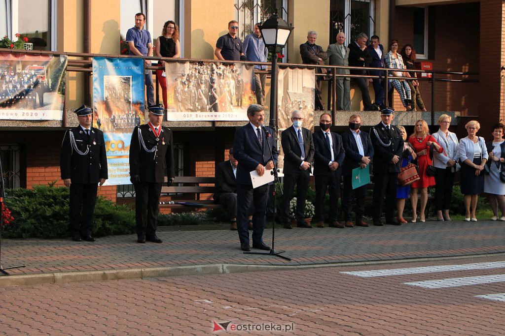 100. urodziny OSP w Baranowie. Odznaczenia, prezenty i koncert gwiazdy disco polo [12.09.2020] - zdjęcie #94 - eOstroleka.pl