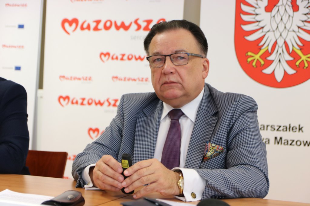 Konferencja prasowa o podziale Mazowsza i likwidacji dyspozytorni karetek Meditrans Ostrołęka  [16.09.2020] - zdjęcie #4 - eOstroleka.pl