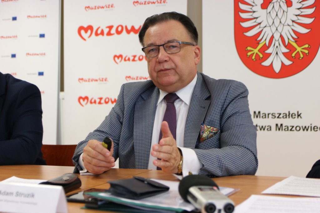 Konferencja prasowa o podziale Mazowsza i likwidacji dyspozytorni karetek Meditrans Ostrołęka  [16.09.2020] - zdjęcie #13 - eOstroleka.pl