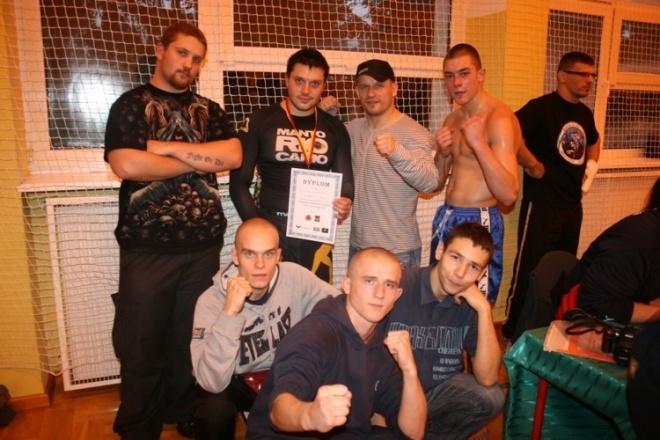 Gladiatorzy w „I Grappler Cup” turnieju submission fighting w Mińsku Mazowieckim (06.11.2010) - zdjęcie #6 - eOstroleka.pl