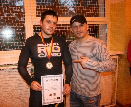 Gladiatorzy w „I Grappler Cup” turnieju submission fighting w Mińsku Mazowieckim (06.11.2010) - zdjęcie #3 - eOstroleka.pl