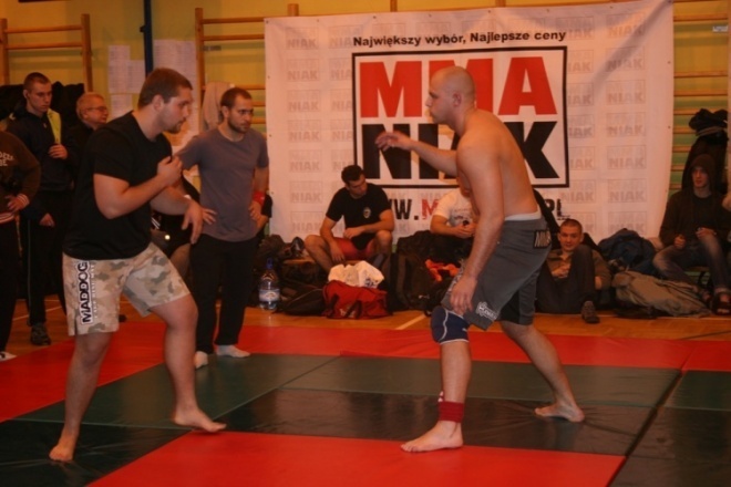 Gladiatorzy w „I Grappler Cup” turnieju submission fighting w Mińsku Mazowieckim (06.11.2010) - zdjęcie #2 - eOstroleka.pl