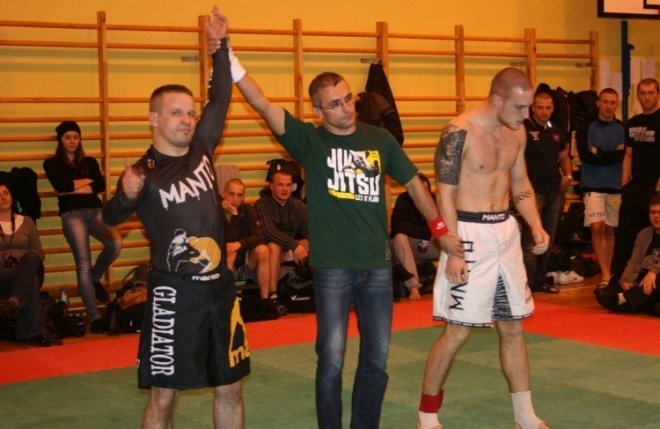 Gladiatorzy w „I Grappler Cup” turnieju submission fighting w Mińsku Mazowieckim (06.11.2010) - zdjęcie #1 - eOstroleka.pl