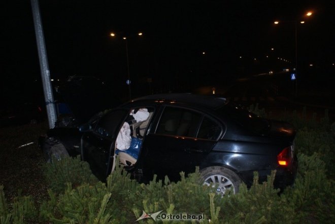 Wypadek na Rondzie Jana Radomskiego w Ostrołęce (08.11.2010) - zdjęcie #21 - eOstroleka.pl