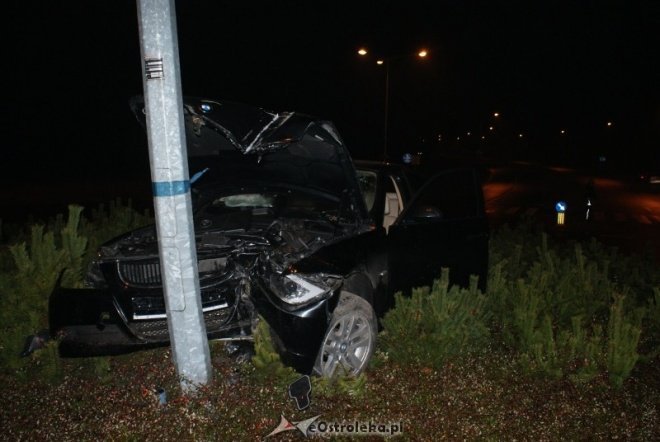 Wypadek na Rondzie Jana Radomskiego w Ostrołęce (08.11.2010) - zdjęcie #20 - eOstroleka.pl