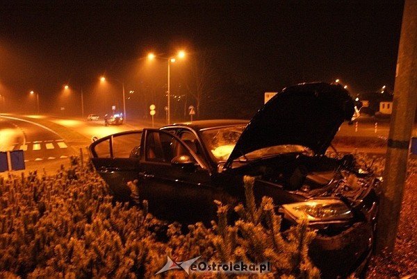 Wypadek na Rondzie Jana Radomskiego w Ostrołęce (08.11.2010) - zdjęcie #14 - eOstroleka.pl