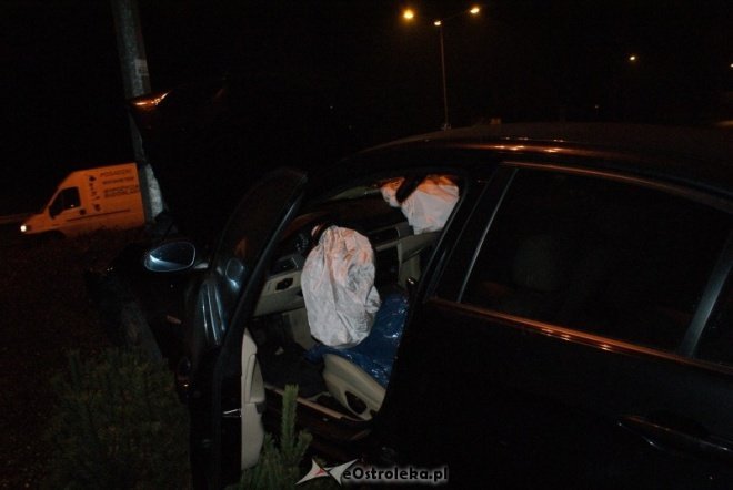 Wypadek na Rondzie Jana Radomskiego w Ostrołęce (08.11.2010) - zdjęcie #10 - eOstroleka.pl