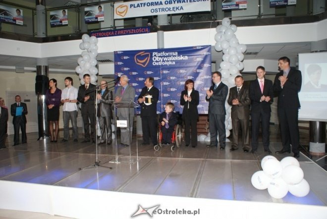 Konwencja wyborcza Platformy Obywatelskiej (08.11.2010) - zdjęcie #46 - eOstroleka.pl