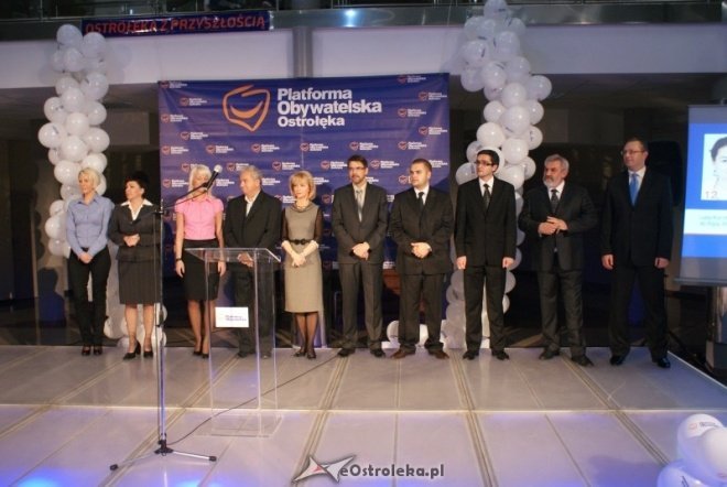 Konwencja wyborcza Platformy Obywatelskiej (08.11.2010) - zdjęcie #51 - eOstroleka.pl